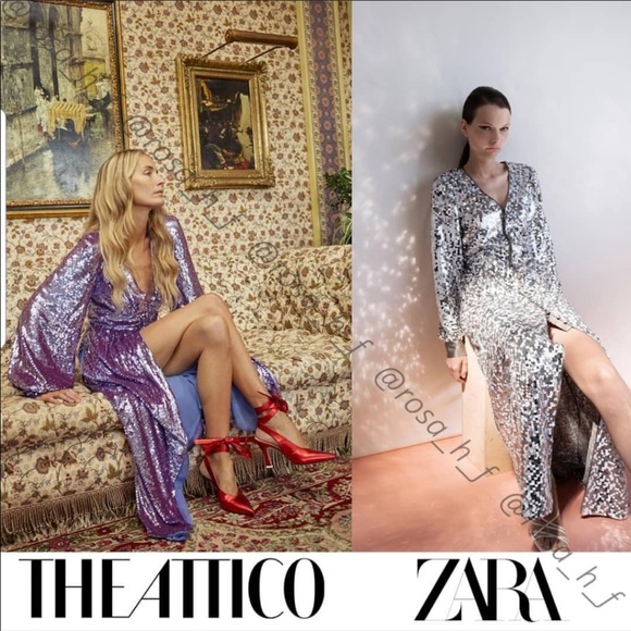 *SOLD* ZARA maxi sequin dress - Picture 10 of 12